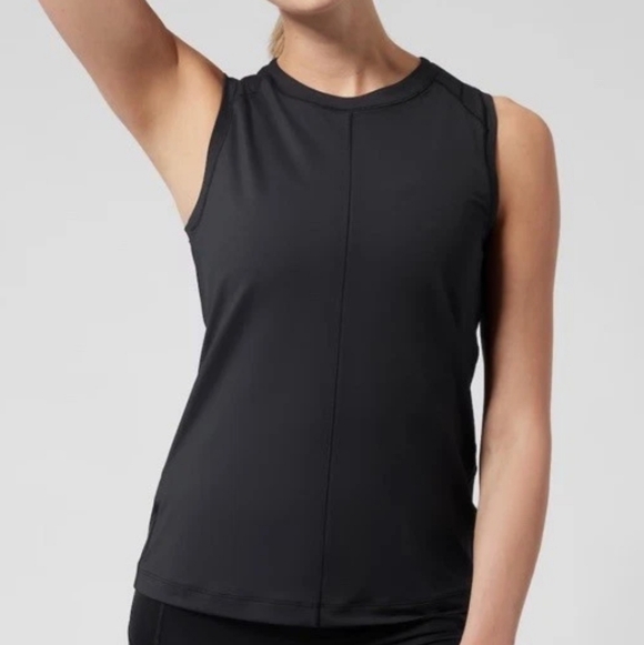 Athleta Tops - ATHLETA Black Sunchaser UPF Athletic Breathable Sleeveless Tank